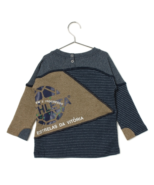 SHIPS（シップス）の「ATHLETA★★★SHIPS KIDS:プリント ロングスリーブ TEE(baby)（Tシャツ/カットソー・キッズ・グレー/ネイビー・80/90）」の3枚目の写真
