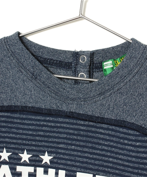 SHIPS（シップス）の「ATHLETA★★★SHIPS KIDS:プリント ロングスリーブ TEE(baby)（Tシャツ/カットソー・キッズ・グレー/ネイビー・80/90）」の4枚目の写真