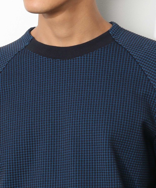 ADAM ET ROPE'（アダムエロペ）の「[NORITAKE] RAYMONDワッフルプルオーバー（Tシャツ/カットソー・メンズ・ネイビー/オリーブ/イエロー系その他・M/L）」の9枚目の写真