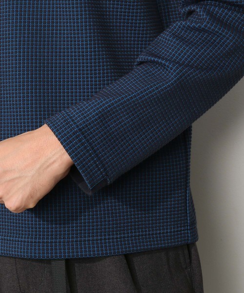 ADAM ET ROPE'（アダムエロペ）の「[NORITAKE] RAYMONDワッフルプルオーバー（Tシャツ/カットソー・メンズ・ネイビー/オリーブ/イエロー系その他・M/L）」の10枚目の写真