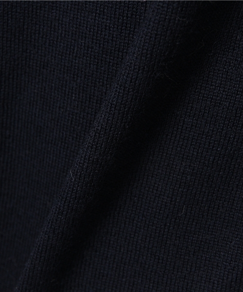 Another Edition(アナザーエディション)の「AE HI/N PO(ニット/セーター・レディース・ネイビー/オフホワイト/ダークグレー/ワインレッド・フリー)」の10枚目の写真