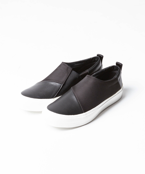 alfredoBANNISTER（アルフレッドバニスター）の「※切替ゴアスリッポン（スニーカー・メンズ・ブラック/ネイビー/その他・40/41/42/43）」の2枚目の写真