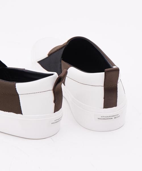 alfredoBANNISTER（アルフレッドバニスター）の「※切替ゴアスリッポン（スニーカー・メンズ・ブラック/ネイビー/その他・40/41/42/43）」の11枚目の写真