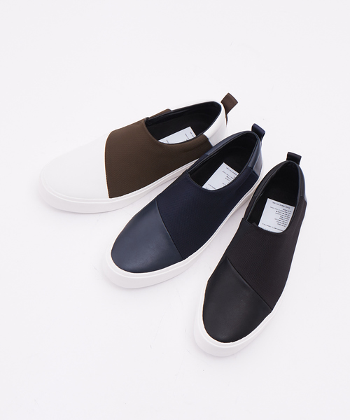 alfredoBANNISTER（アルフレッドバニスター）の「※切替ゴアスリッポン（スニーカー・メンズ・ブラック/ネイビー/その他・40/41/42/43）」の6枚目の写真