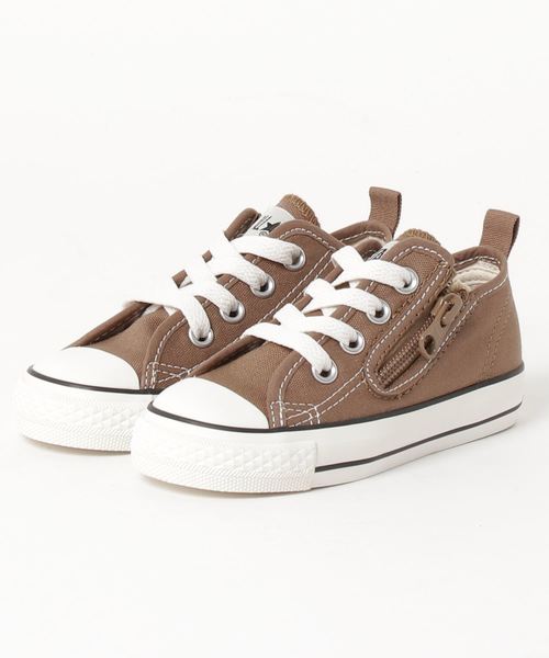 こども ビームス（コドモビームス）の「CONVERSE / チャイルド オールスター NT Z OX 19 (15～22cm)（スニーカー・キッズ・ブラウン/ピンク・22/20/18/17/19/21/16/15 ）」の2枚目の写真