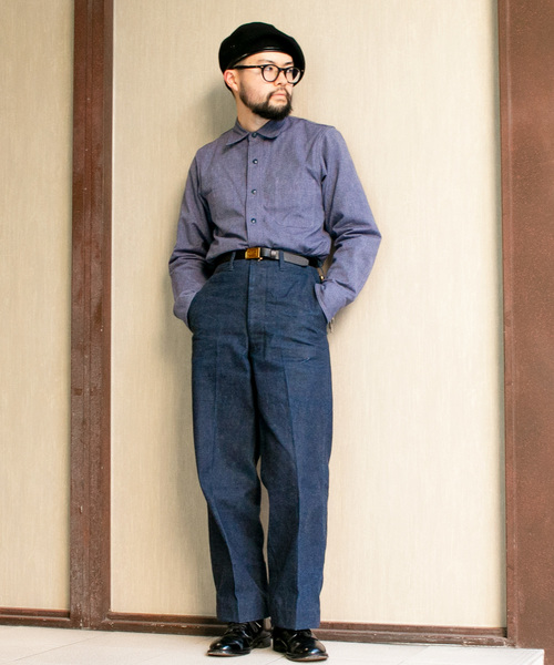 CA4LA（カシラ）の「MILITARY BERET C4（ハンチング/ベレー帽・メンズ・ライトグレー/ブラック/ブラウン/イエロー・ONESIZE）」の6枚目の写真