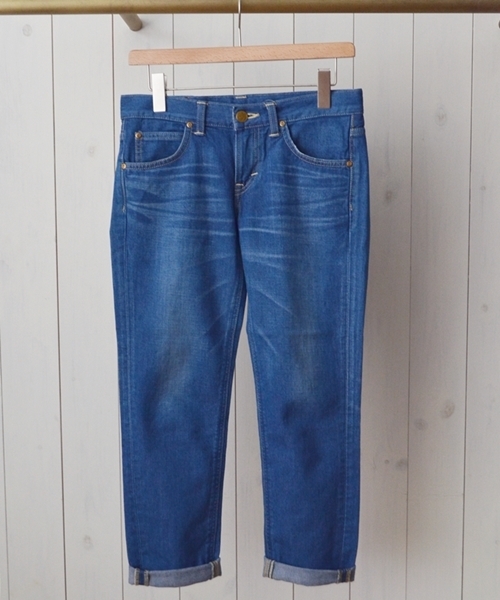 SHIPS for women（シップスフォーウィメン）の「LEE:スリムテーパードデニム◇（デニムパンツ・レディース・インディゴブルー・MEDIUM/SMALL/X-SMALL）」の6枚目の写真