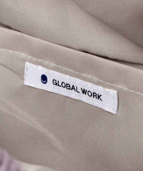 GLOBAL WORK（グローバルワーク）の「ペーパーシェルトート/822579（トートバッグ・レディース・ベージュ/オフホワイト/オレンジ/パープル系その他5・FREE）」の10枚目の写真