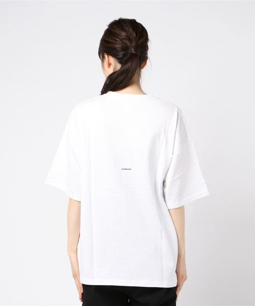 FRAPBOIS（フラボア）の「テイストＴ（Tシャツ/カットソー・レディース・ホワイト/ブラック・1/2）」の4枚目の写真