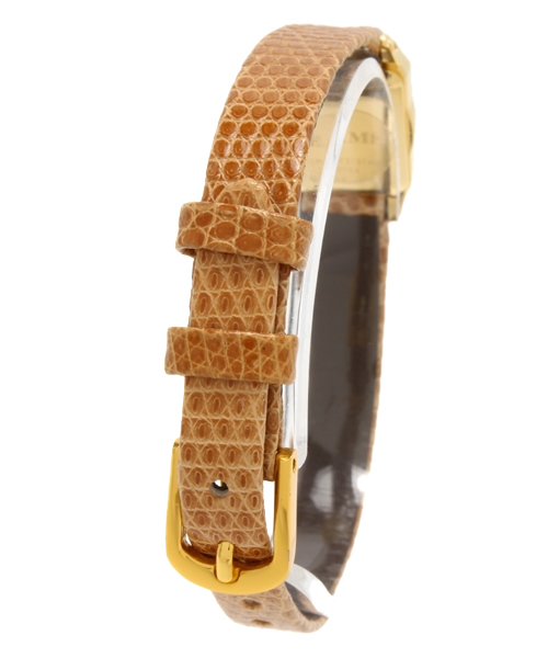 Demi-Luxe BEAMS(デミルクス ビームス)の「【VERY4月号掲載】Demi-Luxe BEAMS / スクエア レザー 腕時計(アナログ腕時計・レディース・ホワイト/ブラウン系その他・ONE SIZE)」の4枚目の写真