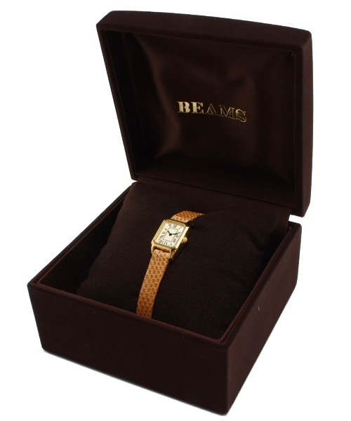 Demi-Luxe BEAMS(デミルクス ビームス)の「【VERY4月号掲載】Demi-Luxe BEAMS / スクエア レザー 腕時計(アナログ腕時計・レディース・ホワイト/ブラウン系その他・ONE SIZE)」の7枚目の写真