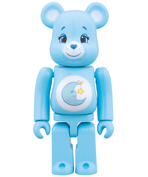 Medicom 100/% Bearbrick ~ Care Bears Be@rbrick Bedtime Bear