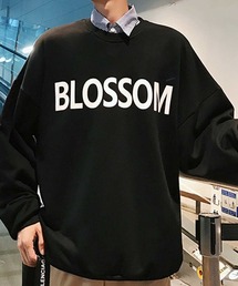 【MGV】BLOSSOMロゴオーバーサイズクルーネックスウェット