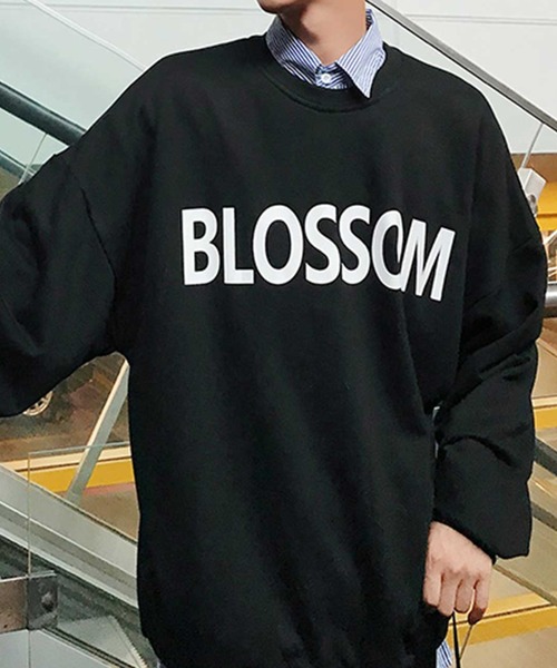 MGV(エムジーヴィー)の「【MGV】BLOSSOMロゴオーバーサイズクルーネックスウェット(スウェット・メンズ・ホワイト/ブラック/イエロー・MEDIUM/LARGE/X-LARGE)」の5枚目の写真