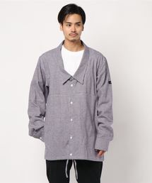 【SYU / シュウ】 OVER NECK SHIRTS JKT CHK