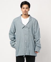 【SYU / シュウ】 OVER NECK SHIRTS JKT CHK