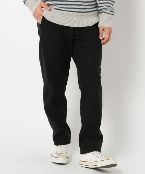 GLOSTER（グロスター）の「ワンダーシェイプ イージーパンツ（スウェットパンツ・メンズ・ライトグレー/ブラック系その他/ダークネイビー/チャコールグレー・S/M/L/XL）」の2枚目の写真