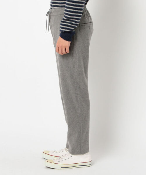 GLOSTER（グロスター）の「ワンダーシェイプ イージーパンツ（スウェットパンツ・メンズ・ライトグレー/ブラック系その他/ダークネイビー/チャコールグレー・S/M/L/XL）」の5枚目の写真