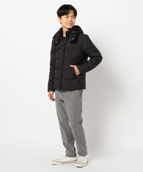 GLOSTER（グロスター）の「ワンダーシェイプ イージーパンツ（スウェットパンツ・メンズ・ライトグレー/ブラック系その他/ダークネイビー/チャコールグレー・S/M/L/XL）」の10枚目の写真