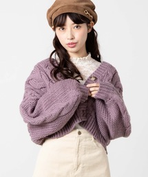 WEGO | WEGO/ロービングケーブルカーディガン(カーディガン/ボレロ)
