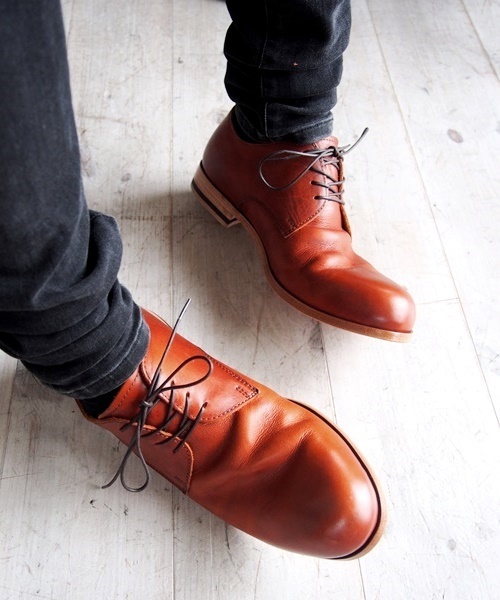 PADRONE（パドローネ）の「DERBY PLAIN TOE SHOES EX (PADRONE