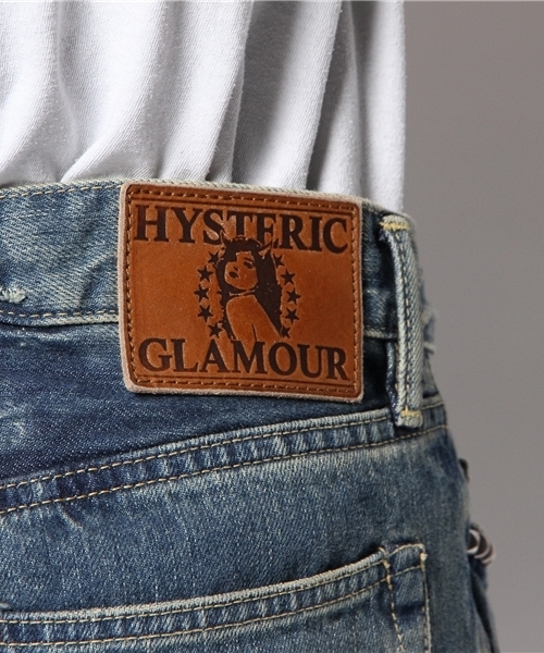 HYSTERIC GLAMOUR（ヒステリックグラマー）の「SP加工デニムスリムストレートPT（デニムパンツ・メンズ・インディゴブルー・28inch/29inch/31inch/30inch/32inch/34inch/36inch）」の8枚目の写真
