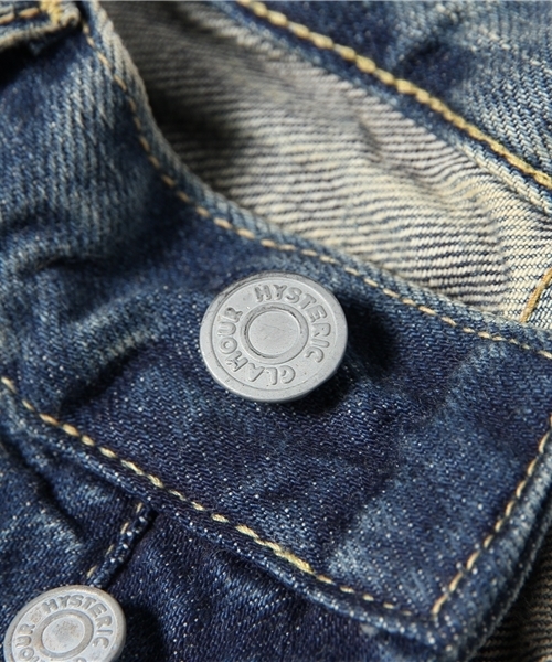 HYSTERIC GLAMOUR（ヒステリックグラマー）の「SP加工デニムスリムストレートPT（デニムパンツ・メンズ・インディゴブルー・28inch/29inch/31inch/30inch/32inch/34inch/36inch）」の13枚目の写真