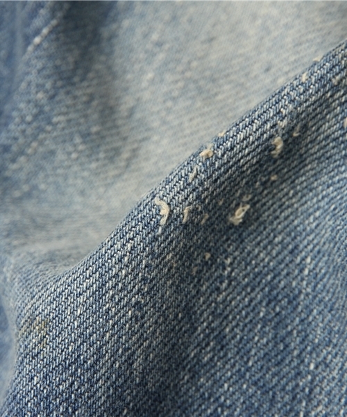 HYSTERIC GLAMOUR（ヒステリックグラマー）の「SP加工デニムスリムストレートPT（デニムパンツ・メンズ・インディゴブルー・28inch/29inch/31inch/30inch/32inch/34inch/36inch）」の7枚目の写真