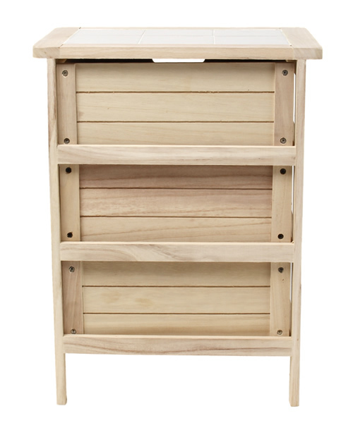 サリュ 完売品 美品 ブロカント 3引き出しチェスト（salut