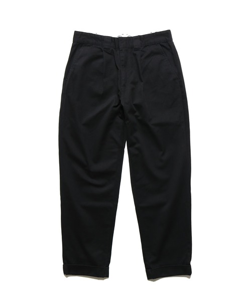 Dickies（ディッキーズ）の「Dickies/ディッキーズ Pleat Pants,FQ　TCツイルタックパンツ（チノパンツ・メンズ・ベージュ/ブラック/ブラウン・30inch/32inch/28inch/34inch）」の2枚目の写真