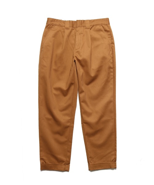 Dickies（ディッキーズ）の「Dickies/ディッキーズ Pleat Pants,FQ　TCツイルタックパンツ（チノパンツ・メンズ・ベージュ/ブラック/ブラウン・30inch/32inch/28inch/34inch）」の14枚目の写真