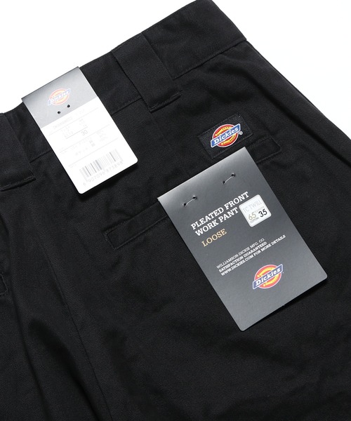 Dickies（ディッキーズ）の「Dickies/ディッキーズ Pleat Pants,FQ　TCツイルタックパンツ（チノパンツ・メンズ・ベージュ/ブラック/ブラウン・30inch/32inch/28inch/34inch）」の20枚目の写真