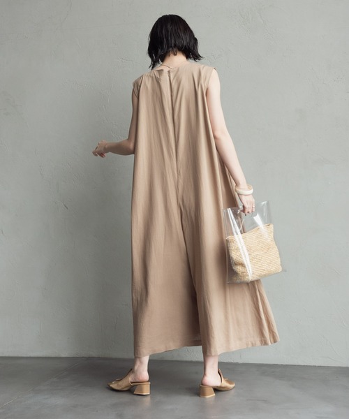 Aunt Marie's（アントマリーズ）の「【低身長向けSサイズ有】ノースリオールインワン AUNT MARIE'S（つなぎ/オールインワン・レディース・ブラック/ベージュ/カーキ・SMALL/FREE）」の22枚目の写真