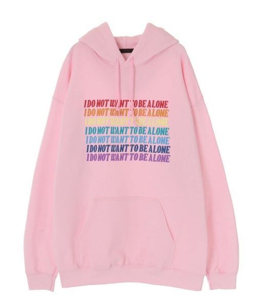 Candy Stripper（キャンディストリッパー）の「RAINBOW LOGO パーカー（パーカー・レディース・オフホワイト/ピンク/ブラック・2）」の11枚目の写真