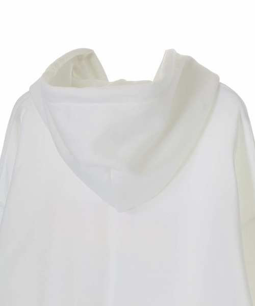 Candy Stripper（キャンディストリッパー）の「RAINBOW LOGO パーカー（パーカー・レディース・オフホワイト/ピンク/ブラック・2）」の7枚目の写真