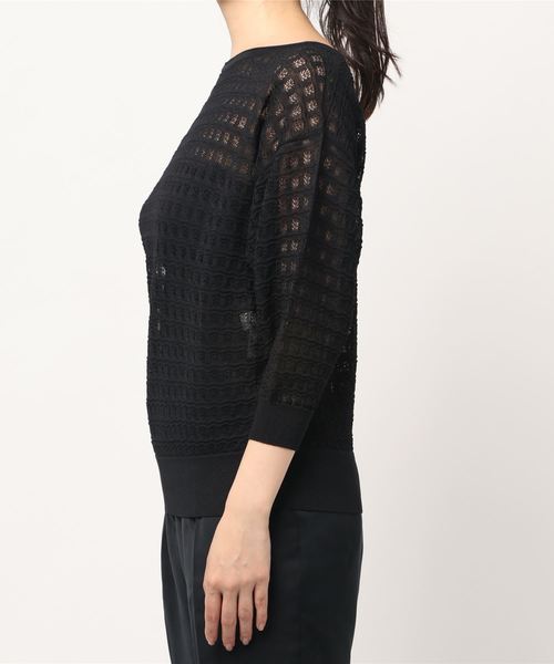 ANAYI（アナイ）の「ペーパーナイロンレーシー プルオーバー