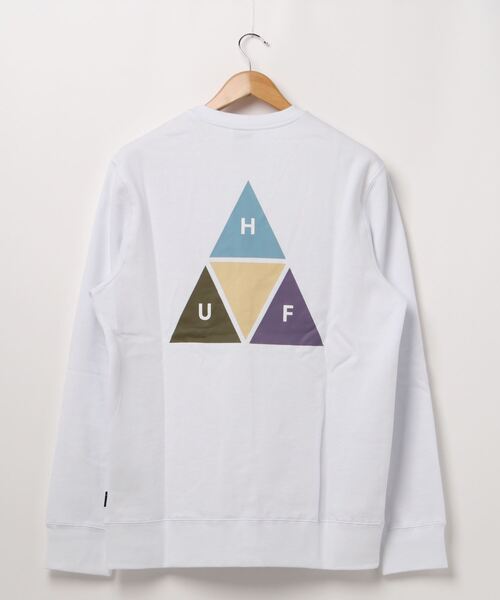 ☆HUF（ハフ）☆PRISM CREW (スウェット） HUF（ハフ）の「PRISM TRAIL CREWNECK HUF ハフ スウェット