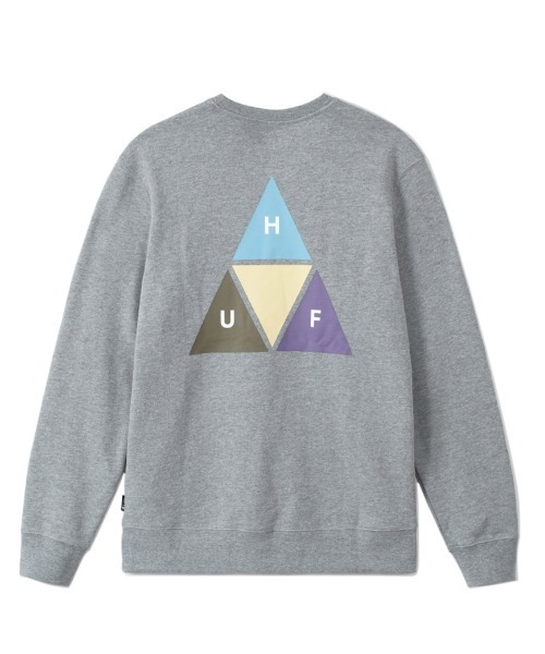 ☆HUF（ハフ）☆PRISM CREW (スウェット） HUF（ハフ）の「PRISM TRAIL CREWNECK HUF ハフ スウェット