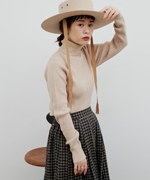 Libra Cue | ベーシックニュアンスカラータートル(ニット/セーター)