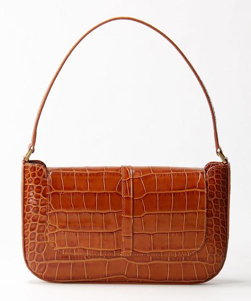 BEAUTY&YOUTH UNITED ARROWS(ビューティーアンドユースユナイテッドアローズ)の「<BY FAR>MIRANDA レザーバッグ(ハンドバッグ・レディース・ブラック/ブラウン・FREE)」の6枚目の写真