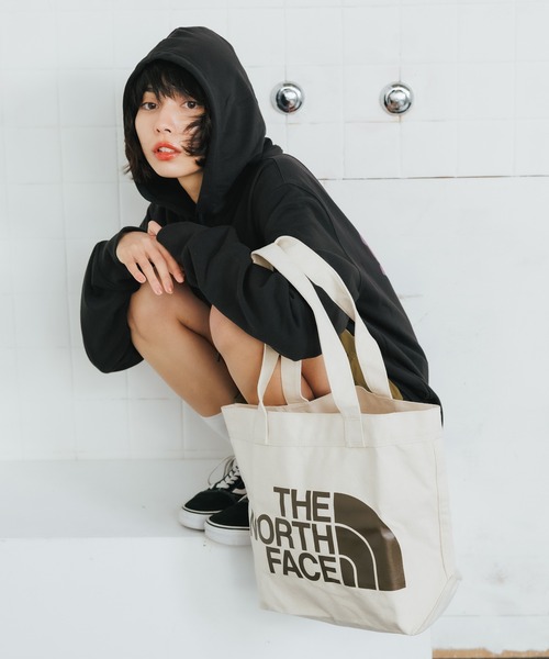 THE NORTH FACE(ザノースフェイス)の「日本未発売 THE NORTH FACE/ザ・ノースフェイス COTTON TOTE ワンポイント ブランドロゴ トートバッグ(トートバッグ・メンズ・ホワイト/ホワイト系その他・ONE SIZE)」の8枚目の写真