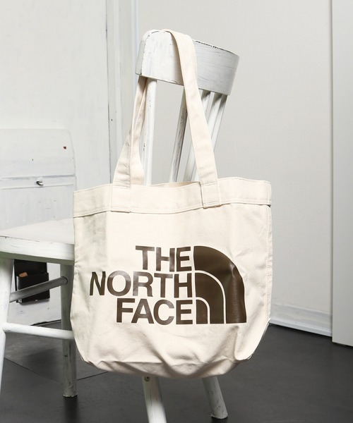 THE NORTH FACE(ザノースフェイス)の「日本未発売 THE NORTH FACE/ザ・ノースフェイス COTTON TOTE ワンポイント ブランドロゴ トートバッグ(トートバッグ・メンズ・ホワイト/ホワイト系その他・ONE SIZE)」の5枚目の写真