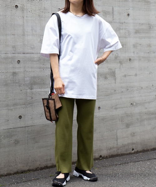 UNIVERSAL OVERALL（ユニバーサルオーバーオール）の「【UNIVERSAL OVERALL】WIDE HEAVY 2PACK TEE ビッグシルエットパックTシャツ UVOP-002（Tシャツ/カットソー・メンズ・ブラック/ホワイト/グレー・L/XL/M/S）」の5枚目の写真