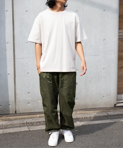 UNIVERSAL OVERALL（ユニバーサルオーバーオール）の「【UNIVERSAL OVERALL】WIDE HEAVY 2PACK TEE ビッグシルエットパックTシャツ UVOP-002（Tシャツ/カットソー・メンズ・ブラック/ホワイト/グレー・L/XL/M/S）」の13枚目の写真