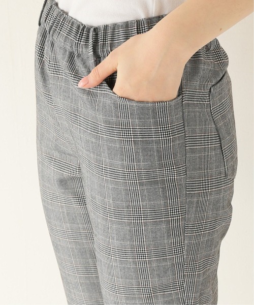 JOURNAL STANDARD relume（ジャーナルスタンダード　レリューム）の「チェックイージースキニーパンツ◆（その他パンツ・レディース・グレー/ベージュ・36/38）」の13枚目の写真