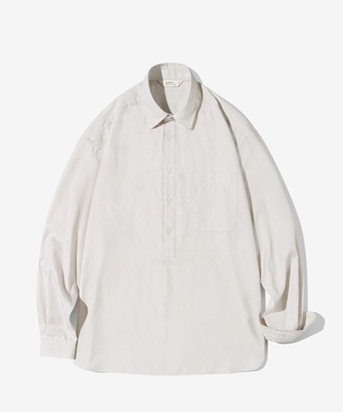 Diamond Layla（ダイアモンドレイラ）の「【Diamond Layla 】Layla blind for love Pullover Tuck Stripe Shirt S64 / プルオーバータック ストライプシャツ（シャツ/ブラウス・メンズ・ブラック×ホワイト/ライトベージュ・SMALL/MEDIUM/LARGE/X-LARGE）」の13枚目の写真