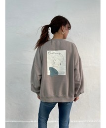 線画スウェット