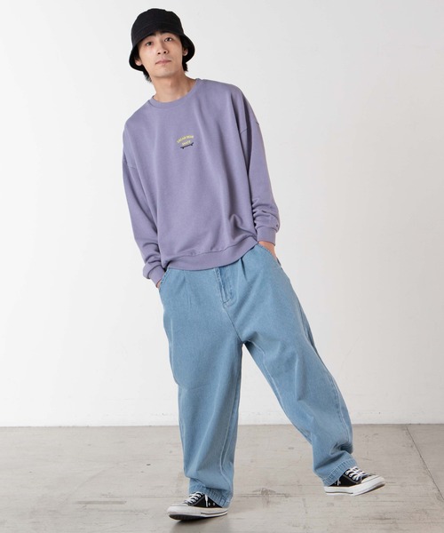 WEGO(ウィゴー)の「WEGO/レトロアニマルプルオーバー(スウェット・メンズ・パープル系その他/グリーン系その他・LARGE/MEDIUM)」の8枚目の写真