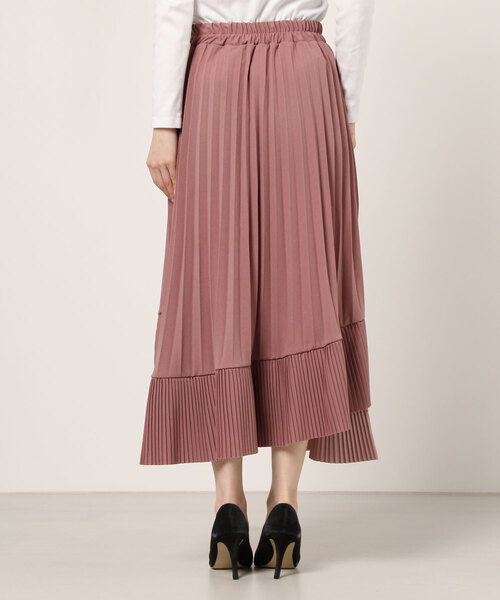 WEGO（ウィゴー）の「WEGO/アシメティアードロングスカート（スカート・レディース・ブラック/ピンク・FREE）」の13枚目の写真