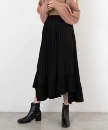 WEGO/アシメティアードロングスカート